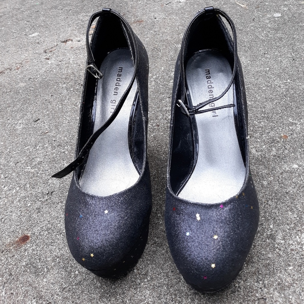 Madden Girl Dazzle Platform Wedges - Picture 2 of 6